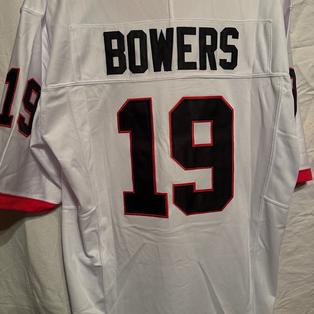 Georgia bowers white jersey